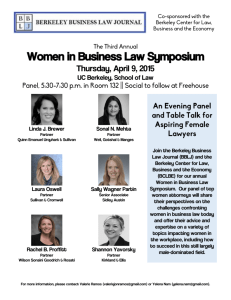 Women in Business Law Symposium
