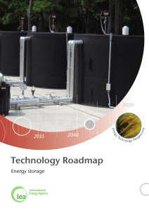 Publication Technology Roadmap: Energy Storage
