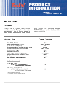 tectyl® 400c - Corrosion Control Coatings