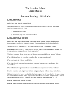 The Ursuline School Social Studies Summer Reading