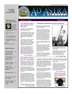 Ad Astra Kansas News Spring 2015