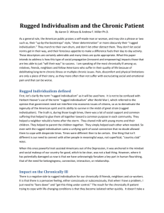Rugged Individualism and the Chronic Patient