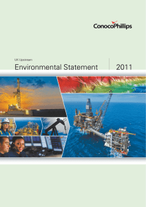 ConocoPhillips UK Limited - Department of Energy & Climate Change