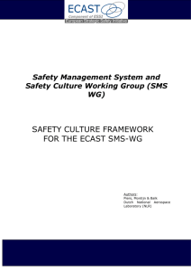 WP1 - Safety Culture framework-template