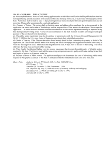 15A NCAC 02H .0503 PUBLIC NOTICE (a) Notice by Publication