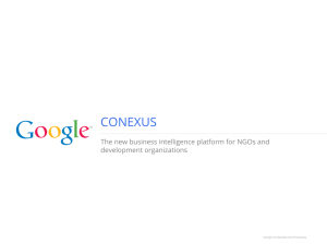 Google Contexus: The new business intelligence