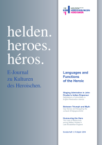 Languages and Functions of the Heroic - Helden