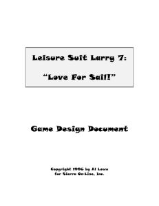 Leisure Suit Larry 7 - Al Lowe's Humor Site