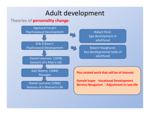 Emerging Adult Development