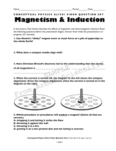 Magnetism & Induction