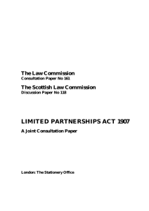 limited partnerships act 1907