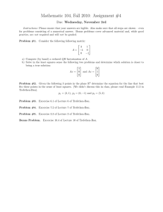 Homework 4 - Mathematics