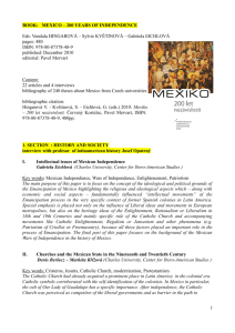 BOOK: MEXICO – 200 YEARS OF INDEPENDENCE Eds: Vendula