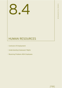 human resources - Social Enterprise Solutions