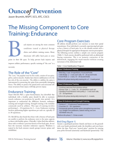 The missing component to core training