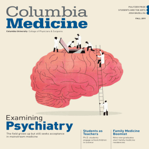 Fall 2011 issue - Columbia University Medical Center