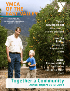 2014-2015 Annual Report - YMCA of the East Valley