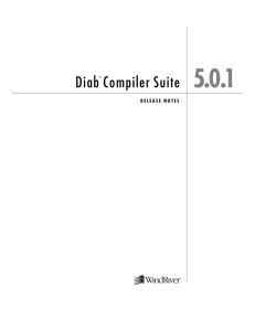 Diab Compiler Suite