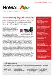 Award Winning Edge Hill University