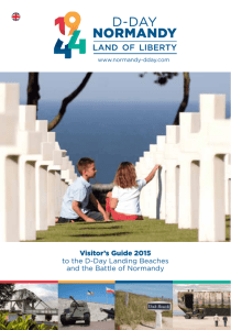 Visitor's Guide 2015 To The D-day Landing Beaches