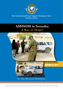 AMISOM in Somalia