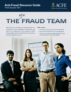 Anti-Fraud Resource Guide - Association of Certified Fraud Examiners