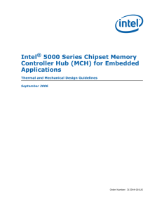 Intel(R) 5000 Series Chipset Memory Controller Hub