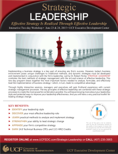 June 2015 Strategic Leadership Flyer.indd