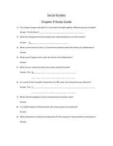 Social Studies Chapter 9 Study Guide