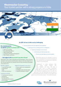 SAP Implementation Services for India