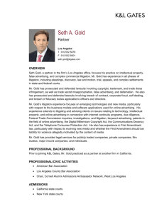 Seth A. Gold - Association of Corporate Counsel