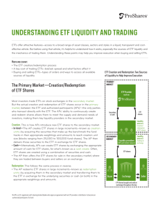 understanding etf liquidity and trading