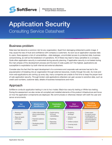 Application Security - SoftServe United Blog