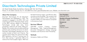 Diacritech Technologies Private Limited