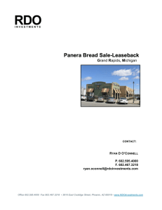 Panera Bread - RDO Investments LLC