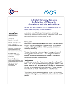 AVDS Case Study Accenture