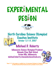 here - North Carolina Science Olympiad