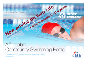 Affordable Community Swimming Pools Brochure