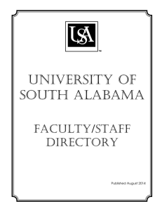 usa medical center - University of South Alabama