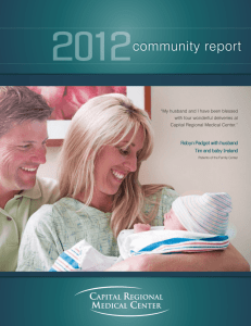 community report - Capital Regional Medical Center