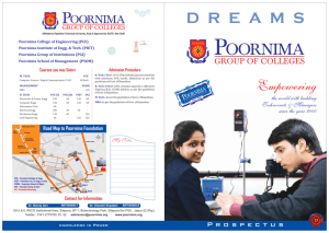 dreams - Poornima Group of Colleges in Jaipur