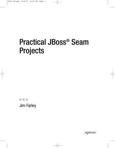Practical JBoss® Seam Projects