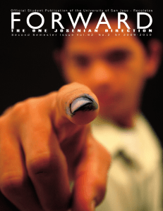 FORWARD Magazine 2nd Semester Issue Vol. 62 No. 2 S.Y. 2009