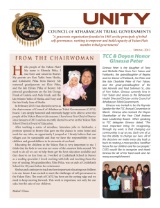Spring 2013 - Council of Athabascan Tribal Governments