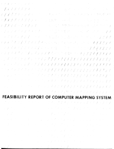 feasibility report of computer mapping system
