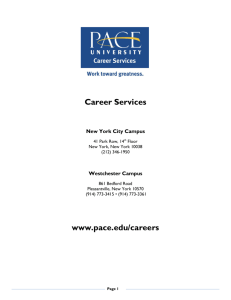 Cooperative Education & Career Services
