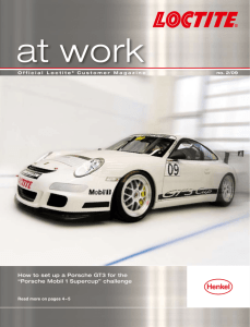 How to set up a Porsche GT3 for the “Porsche Mobil 1 Supercup