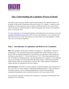 Tips: Understanding the Legislative Process in Detail