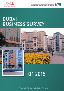 Q1 2015 DUBAI BUSINESS SURVEY
