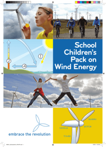 School Children's Pack on Wind Energy